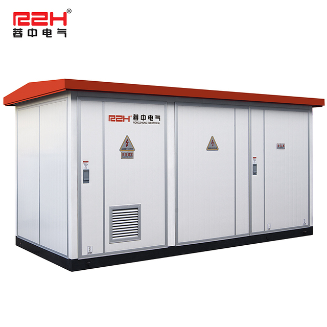 RZH Three Phase 10KV Oil-Immersed Outdoor Prefabricated Compact Box Type Transformer Substation for Urban Power Distribution