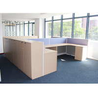 2025 Mobilier de bureau Vente à chaud Combinaison de prix direct d'usine Dernière table d'ordinateur cubique de poste de travail de bureau personnalisée