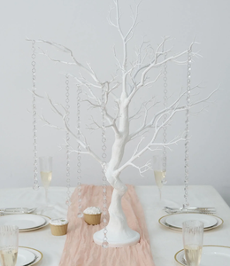 सोने की सफेद स्लाइवर ग्रे शादी की मेज centreपीस शादी की मेज centresin - Product Image 3