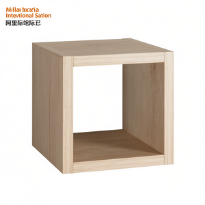 Étagère murale suspendue UniKa 20x22.5xH20 en olivier naturel - Product Image 2