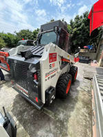 Offre Spéciale machine bobcat de qualité d'origine moteur kubota d'occasion mini chargeuse bobcat s16 d'occasion à vendre