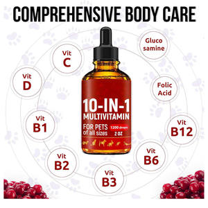 Gocce Vitaminiche per Cani 10-in-1 Multivitaminico per Cani e Gatti - Product Image 4