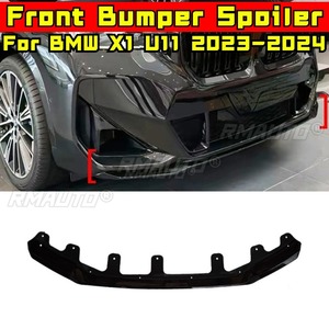 Car Front Bumper Spoiler Lip MP Style Modification Part For BMW X1 U11 2023-2024 Bumper Guard <b>Protector</b> <b>Cover</b> Car Accessories - Product Image 2