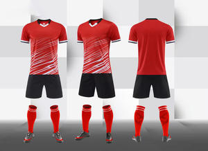 915 Premium Heren V-Hals Voetbalshirt Gepersonaliseerd 160 Gram Stof Aangepaste Kleuren Maten Ademend Alle Seizoenen Print Borduurwerk - Product Image 5