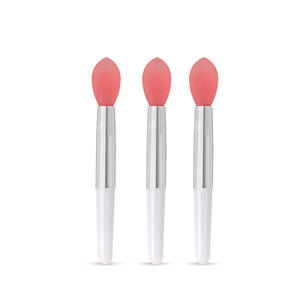 Mini pennello per labbra in Silicone per rossetti lucidalabbra e altri prodotti per il trucco crema pennello per labbra in Silicone portatile applicatore per rossetto - Product Image 5