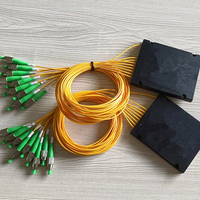 Divisor PLC Tipo Caja ABS 1*64 con Conector SC APC/UPC, Monomodo OS2 9/125μm, Precio de Fábrica