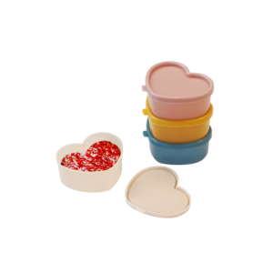 8 Piece Mini hình trái tim đa mục đích gia vị container Set lưu trữ nhỏ hộp - Product Image 1