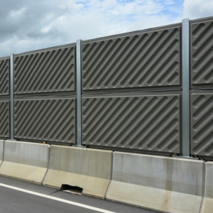 Panneau de barrière acoustique extérieur en PVC et acrylique transparent/vert, réduction du bruit de 80 %, anti-corrosion, résistant au <span class=keywords><strong>feu</strong></span>, utilisation hospitalière - Product Image 4