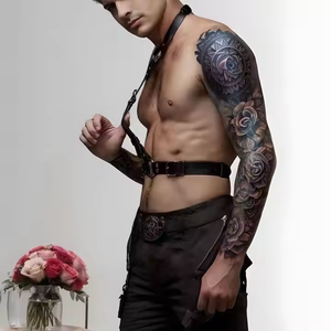 Ceinture à bandoulière pour hommes Ceinture d'épée Ceinture de sécurité pour hommes <span class=keywords><strong>Porte</strong></span>-jarretelles - Product Image 3