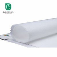 Rouleau de tissu non tissé en polyester 100% recyclé non tissé