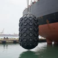 Défenseurs pneumatiques marins Yokohama en caoutchouc pour amarrage de navires, 50 kPa et 80 kPa, certifiés ISO 17357 par CCS et BV