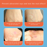 Patch Hydrocolloïde Anti-Acné à Couleur Changeante, Traitement Invisible et Fin pour les Boutons, Soin de la Peau du Visage, Logo Personnalisé OEM