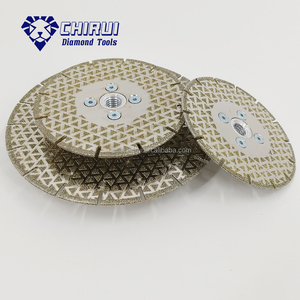 <span class=keywords><strong>Disque</strong></span> de découpe et de meulage <span class=keywords><strong>diamant</strong></span>é électroplaqué à motif étoilé segmenté de 6 pouces (150 mm) pour carrelage, marbre et grès - Product Image 3