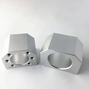 DSG Seri DSG40H Aluminium Braket Dudukan Kursi Ball Screw Nut Housing untuk SFU4005 SFU4010 Mesin CNC 3D Bagian Printer