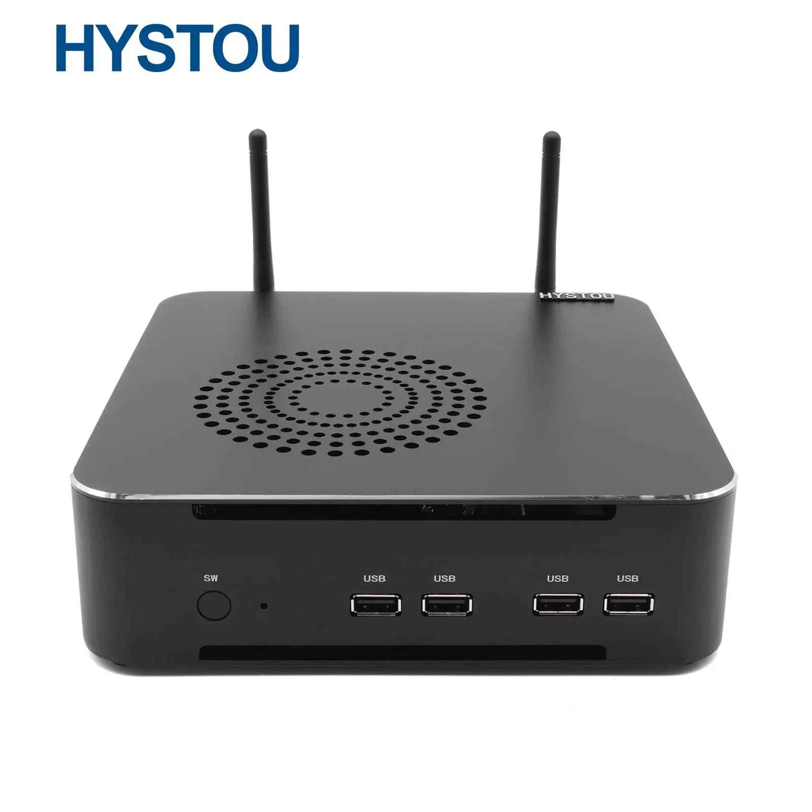 HYSTOU-Mini Pc para juegos DDR4, tarjeta Sd de 1TB, pantalla Dual, 8USB, Monitor de 27 pulgadas integrado, ordenador Android, escritorio Rk3288, gran oferta