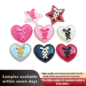 Lolita Hearts Flatback Charms DIY Cabochon Cartoon for Valentine's Day Gifts Christmas decorartesanías - Product Image 2