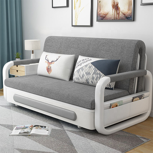 Furniture Consultant Manufacturer 1.8m <strong>Diwan</strong> Sofa to <strong>Bed</strong> Living Room Sofa Cum <strong>Bed</strong> Combinations Convertible Sofa - Product Image 2