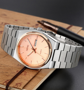 Orologio SKMEI 9288 con movimento al quarzo classico, quadrante in vetro, impermeabile, con cinturino in acciaio inossidabile per <span class=keywords><strong>uomo</strong></span> - Product Image 3