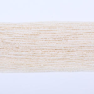 Vente directe du fabricant, perles d'eau douce ultra petites de 1 à 1,25 mm, perles blanches semi-finies, chaînes de perles pour le bricolage - Product Image 3