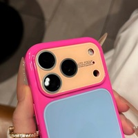 Coque de téléphone antichoc avec protection d'objectif d'appareil photo intégrée pour iPhone 17 18 Pro Max 16 Pro 15 Pro 14