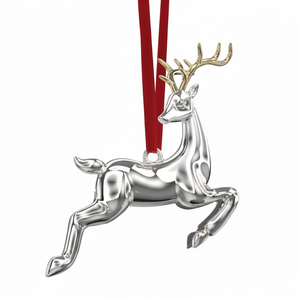Fabriqué à la main en métal suspendu renne ornements de noël arbre décoratif suspendu vacances festif décor à la maison ornement de fête - Product Image 1