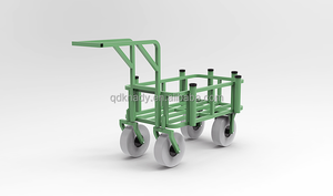 Carrello da Pesca Pieghevole in Alluminio con Ruote Gonfiabili, Carrello da Spiaggia, Piattaforma Mobile, Contenitore con Capacità di Carico 100KG, Personalizzabile OEM - Product Image 6