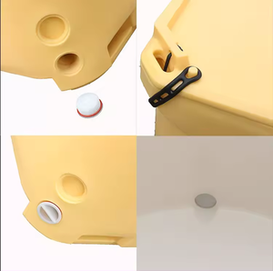 360 660 1000L rotomolded cá vận chuyển Totes cá sống lưu trữ cách nhiệt container cá bin với PU - Product Image 5