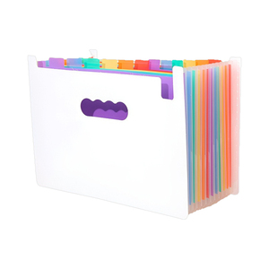 <span class=keywords><strong>2025</strong></span> tùy chỉnh <span class=keywords><strong>PP</strong></span> văn phòng trường nhà mở rộng Cầu Vồng A4 tài liệu túi đa-đầy màu sắc mở rộng thư mục tập tin cho bán buôn - Product Image 1