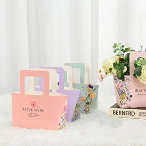 Cartes de mariage de luxe en gros facile à transporter boîtes à <span class=keywords><strong>bouquet</strong></span> de fleurs à impression personnalisée - Product Image 5