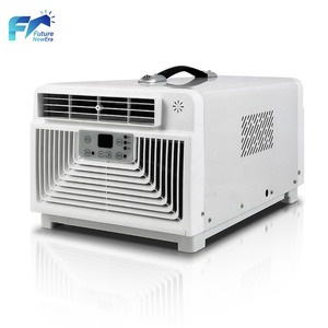 เครื่องปรับอากาศแบบพกพา 3400 บีทียู คอมเพรสเซอร์ทำความเย็น เป็นมิตรกับสิ่งแวดล้อม ใช้ได้กับปลั๊ก US UK AU EU เครื่องปรับอากาศแบบพกพา - Product Image 1