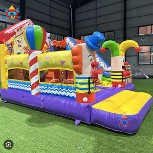 Nuevo Brincolín Inflable Comercial con Temática de Circo de Payasos 2025, Material de PVC, Tamaño 5x4m, Fácil de Instalar, para 5-7 Personas, Alquiler para Fiestas - Product Image 5