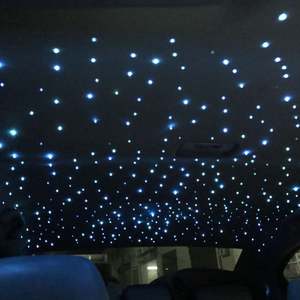 Kit de source lumineuse LED RGBW intelligente à fibre optique en aluminium, contrôlé par application, indice de protection IP33, garantie de 2 ans, modes d'éclairage multiples - Product Image 2