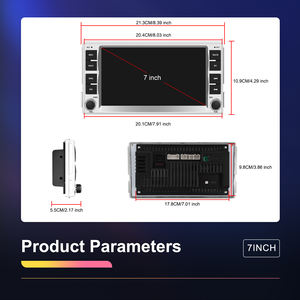 Radio para Auto Hikity para Hyundai Santa Fe 2006-2012, Android de 7 Pulgadas, 2+64G, Carplay/Android Auto Inalámbrico, GPS/WiFi, Venta al por Mayor, OEM, ODM - Product Image 4