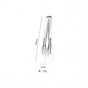 Pinzas para Alimentos de Diseño Elegante, Pinzas de Cocina de Acero Inoxidable de Grado Alimenticio - Product Image 1