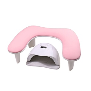 Coussin repose-mains personnalisé avec logo de marque, style russe, pour salon de manucure (vente en gros) - Product Image 1
