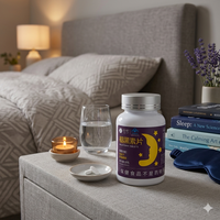 Complément alimentaire de haute qualité pour le sommeil, comprimés de mélatonine pure pour un sommeil réparateur, service OEM ODM, emballage en vrac, formule personnalisée