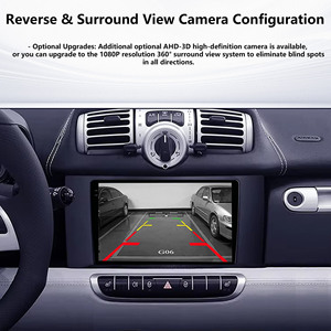 Lettore DVD per Auto Android <span class=keywords><strong>Serie</strong></span> Smart Penhui per Mercedes Benz Smart Fortwo 2 2010 - 2015 Radio GPS Navigazione Multimediale - Product Image 3