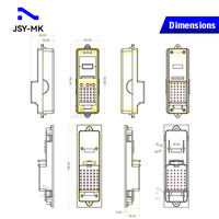Module PDU IP Compté JSY1053 Monophasé 220V 63A avec Interface Web SNMP Modbus TCP pour Gestion Réseau