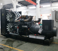 Groupe électrogène diesel de type ouvert 1000 kW Qian-Neng, générateur de puissance de pointe et de secours pour usine, exploitation minière, chantier de construction