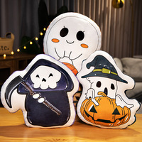 Coussin décoratif amusant pour Halloween, jouets en peluche pour dormir, ornement de Pâques original, poupée cadeau en vente chaude transfrontalière