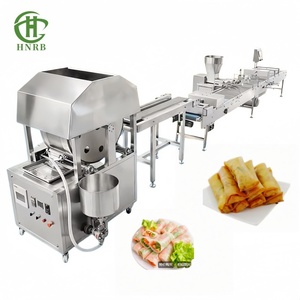 Machine à rouleaux de printemps la plus vendue, machine commerciale à pâtisserie, machine à faire des feuilles de lumpia, crêpes et rouleaux de printemps - Product Image 1