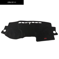 Housse de tableau de bord à forte adhérence, vente chaude et directe usine, tapis de protection pour tableau de bord de voiture, compatible CRV 07-11