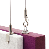 Pince de suspension réglable pour câble, prix usine, support de câble suspendu, attache rapide pour câble en cuivre d'éclairage