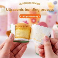 Moule à gâteau 3D en carton de qualité alimentaire résistant à la chaleur, jetable, avec décoration de gâteau personnalisable