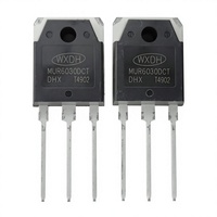Diode redresseuse à récupération ultra-rapide MUR6030DCT MUR6030 TO-3P 300V 60A, diode de puissance à cathode commune