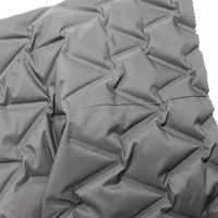Tissu de matelassage ultrasonique de haute qualité 300T SD Pongee Film V lettre pour sacs en coton