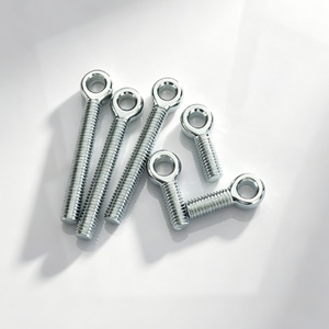 Vis à œil Ouxin M5 M10 en acier au carbone galvanisé, grade A, niveau 4.8, pour l'industrie de la construction - Product Image 1