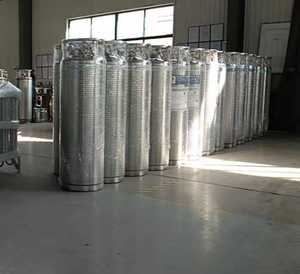 ถังแช่เย็น LCO2สำหรับรีเอเจนต์ทดลอง LN2 LO2 175L ถังเก็บความเย็นภายในรองรับภายใน - Product Image 6