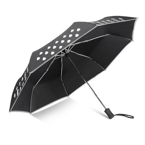 OEM Customized Magic Modern Straight Mini Colour-Changing <b>Umbrella</b> Fully-Automatic Control Black Metal Frame Ningbo for Business - Product Image 4