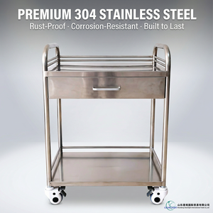 Mesa Quirúrgica para Mascotas <span class=keywords><strong>de</strong></span> Acero Inoxidable Resistente y Ecológica, Mesa <span class=keywords><strong>de</strong></span> <span class=keywords><strong>Examen</strong></span> <span class=keywords><strong>de</strong></span> Alta Resistencia Anticorrosión, Transparente y Silenciosa - Product Image 2